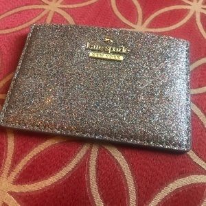Kate Spade Glitter Business Card Holder